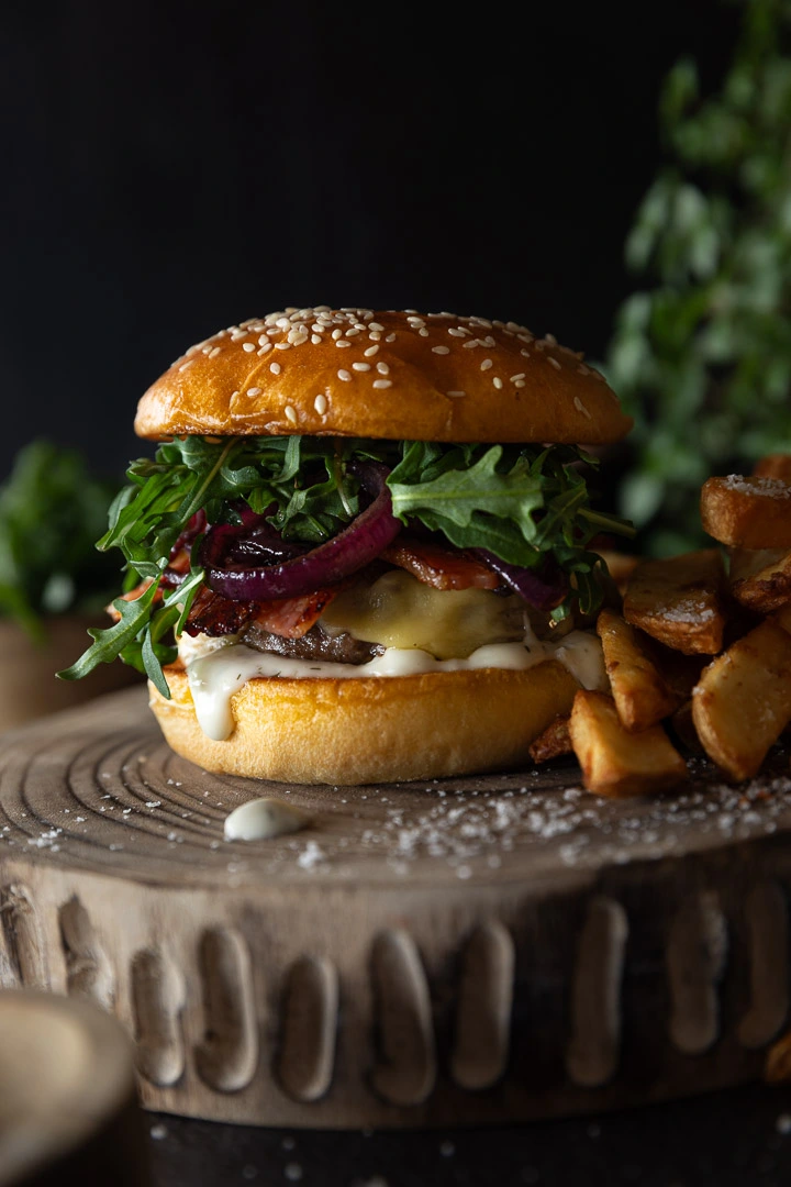 Homemade Beef Burgers